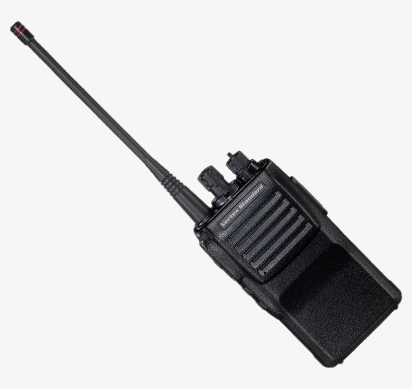 Black Walkie Talkie - Vertex Standard Vx 414, transparent png