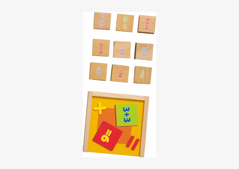 Learning Box, Plus And Minus - Wood, transparent png