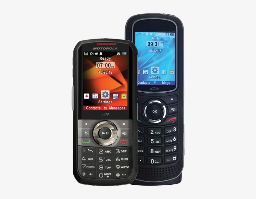 Push To Talk Services - Motorola Walkie Talkie I418, transparent png