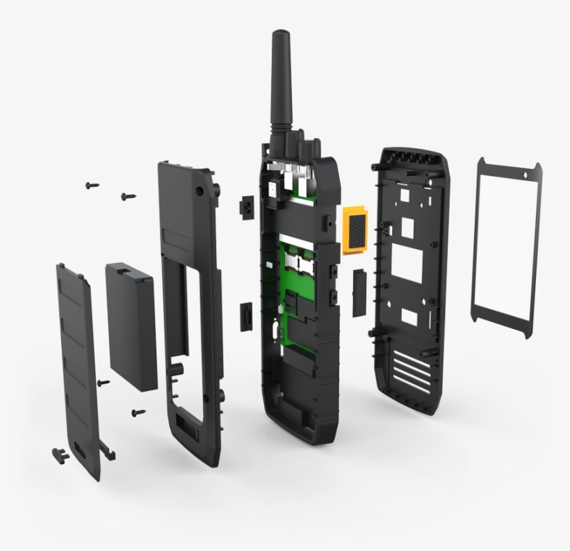 At The Final Stage Of The Project, We Made A Prototype - Walkie Talkie Structure, transparent png