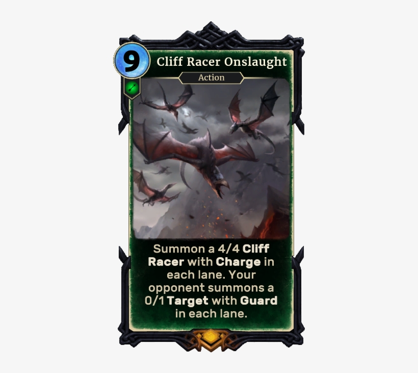Cliff Racer Onslaught - Elder Scrolls Legends Almalexia, transparent png