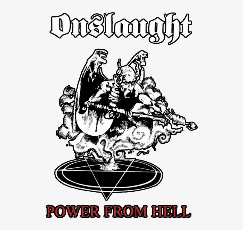 Kaine Have The Honor Of Playing Alongside British Thrash - Power From Hell [vinyl], transparent png