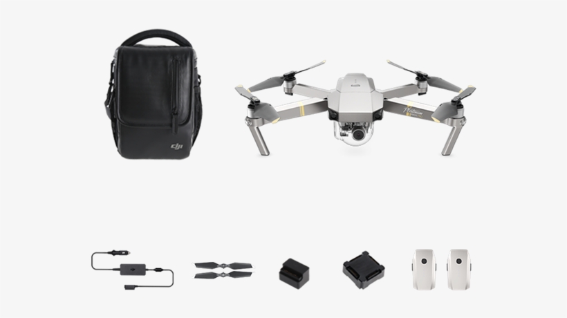 Dji Mavic Pro Platinum Fly More Combo Drone - Dji Mavic Pro Platinum Fly More Combo מחיר, transparent png