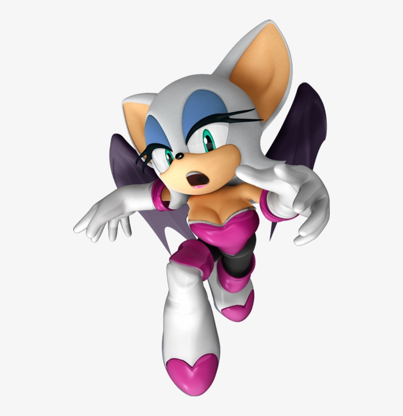 Rouge The Bat - Sonic Rivals 2 Rouge, transparent png