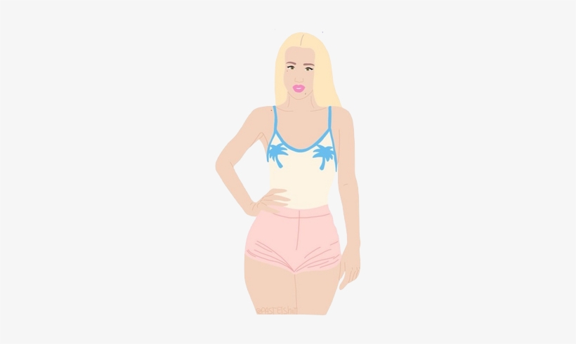 62 Images About Iggy Azalea❤ 🎤👑 On We Heart It - Overlay Png Iggy Azalea, transparent png
