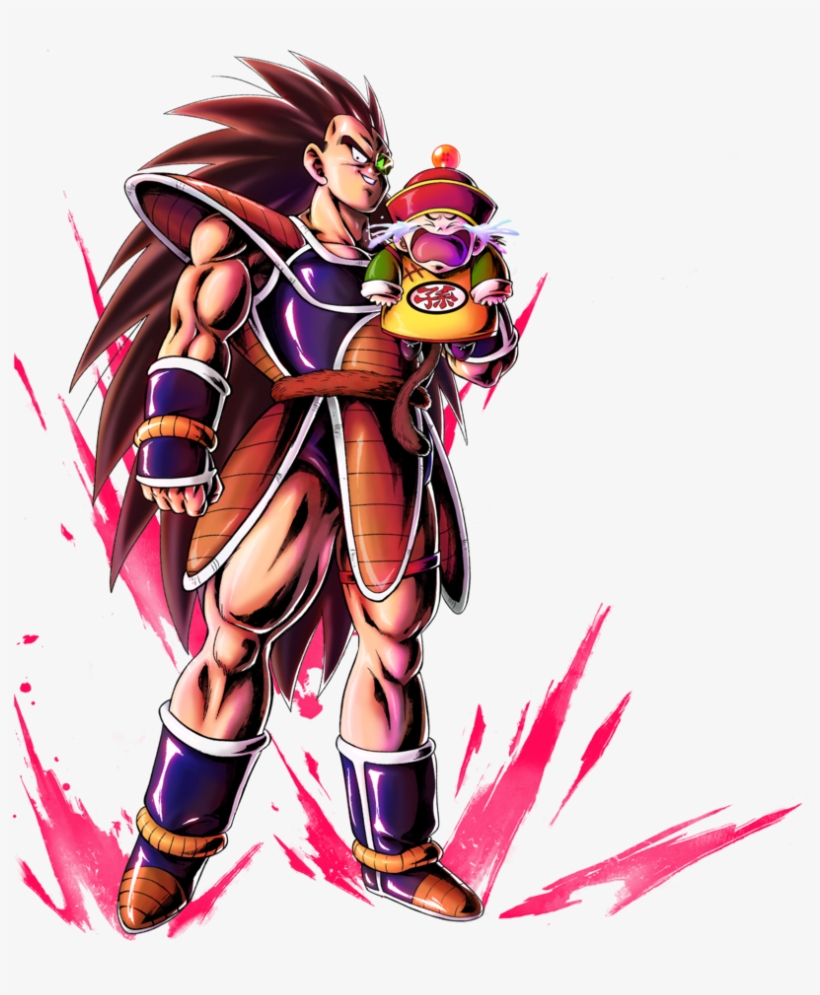 Ruthless Invader Raditz Png, transparent png