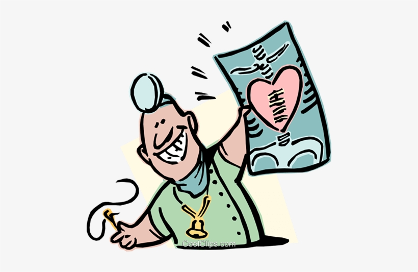 Doctor With X-ray Royalty Free Vector Clip Art Illustration - Tecnico De Imagen Para El Diagnostico, transparent png