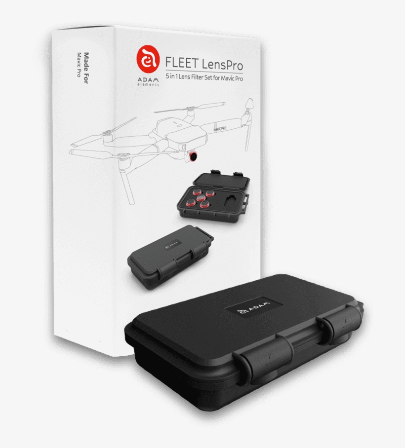 Adam Elements Fleet Lenspro Ncs502m 5 In 1 Lens Filter - Dji Phantom 4, transparent png