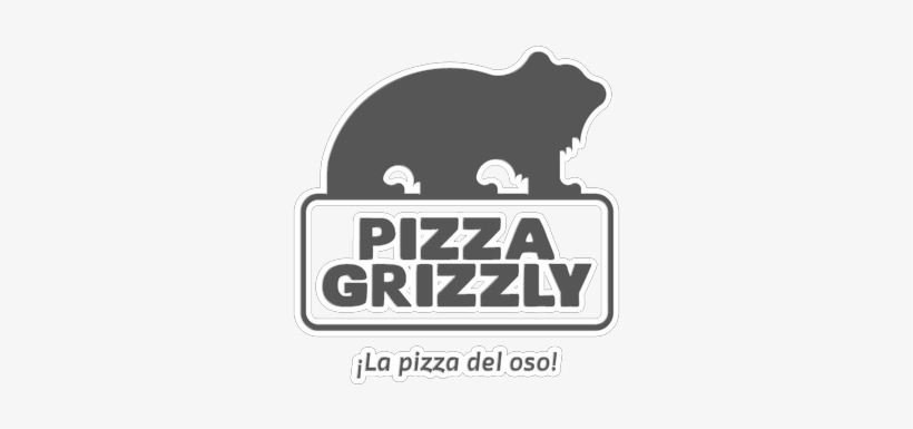 Grizzly - Pizza Grizzly Logo, transparent png