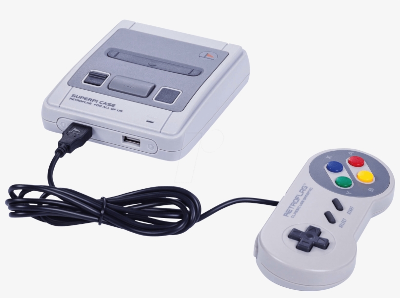 Housing For Raspberry Pi 3, Snes Design, Grey Sertronics - Raspberry Pi, transparent png