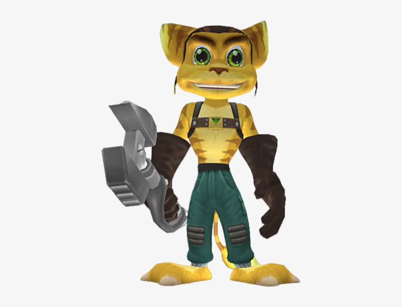 Keeping It Old School - Ratchet & Clank Ratchet, transparent png