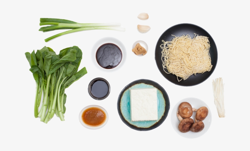 Miso & Shiitake Ramen With Hoisin-glazed Tofu - Miso Ingredient, transparent png