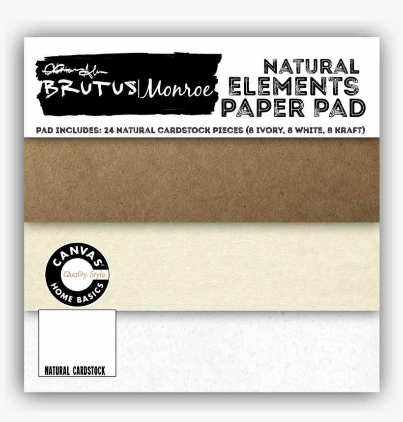 Monroe Natural Elements Paper Pad - Paper Pad 6" X 6" Tangled Elements Fall - Scrapbook, transparent png