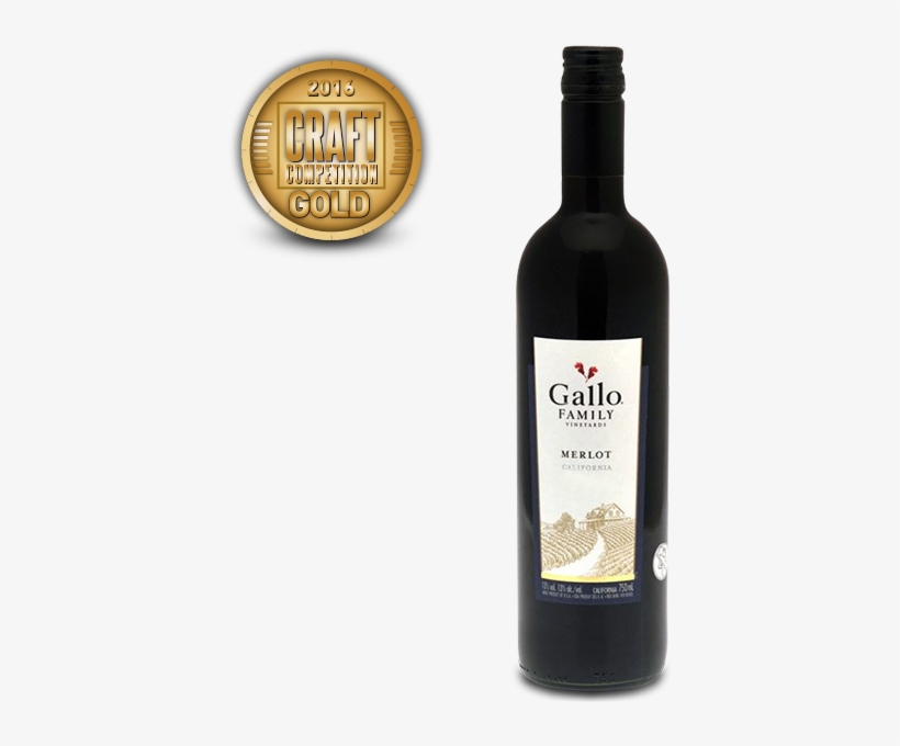 Gallo Family Merlot - Gallo Family Merlot 2015, transparent png