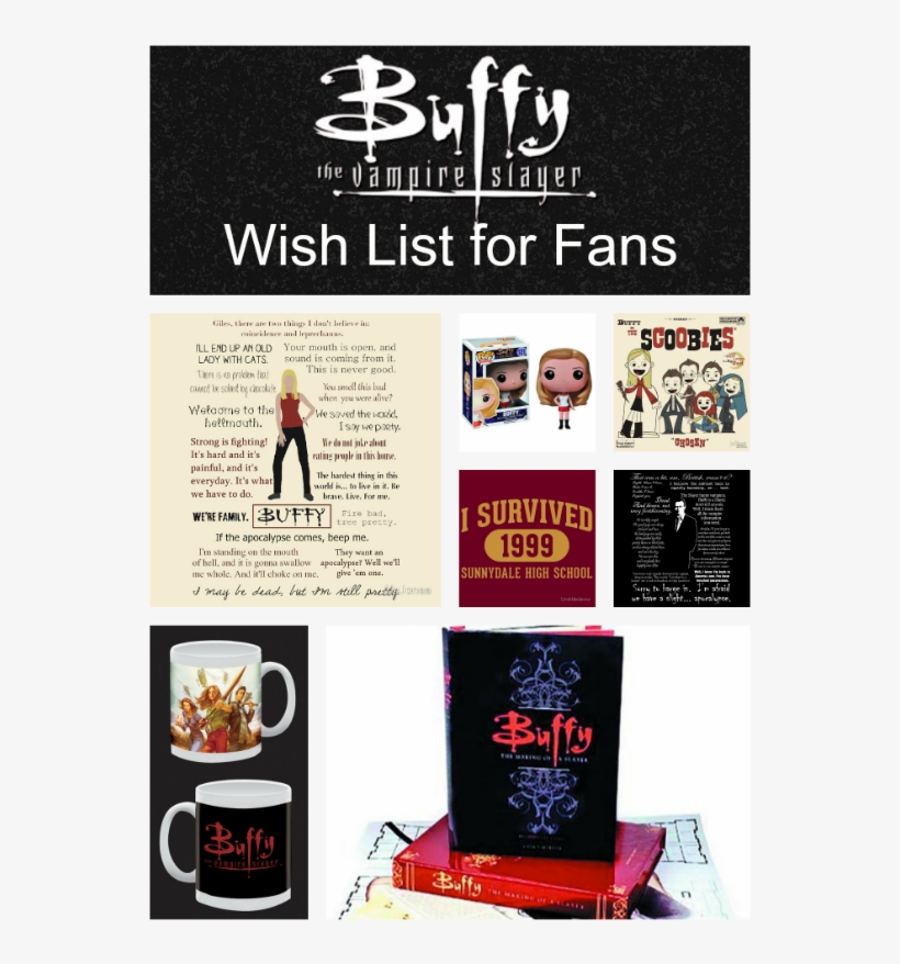 Buffy The Vampire Slayer Must-haves For Fans - Buffy The Vampire Slayer, transparent png