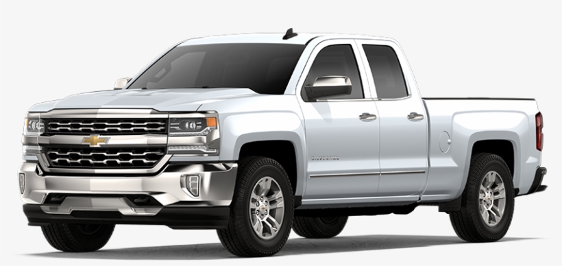 2018 Chevrolet Silverado 1500 Double Cab Ltz - 2018 Chevy Silverado White, transparent png