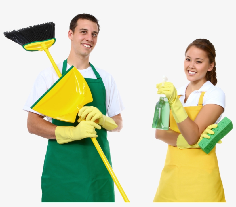 Presentar - Men And Women Cleaning, transparent png