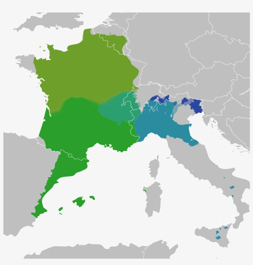 Datei - Gallo-romance Languages - Svg - Gallo Romance Languages, transparent png