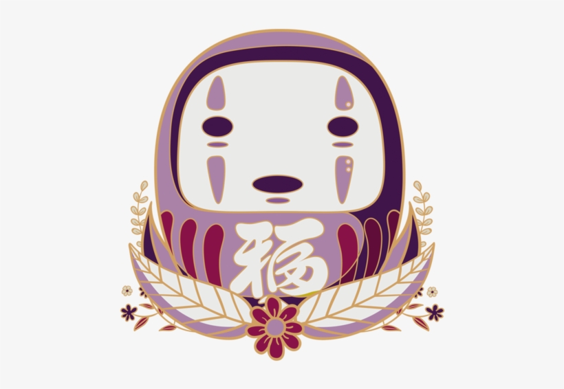 Faceless Daruma - T-shirt, transparent png