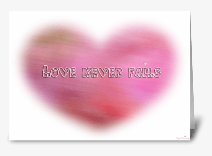 Blurred Heart Greeting Card - Heart, transparent png