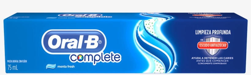 Pasta Oral-b Complete Limpieza Profunda - 3 Pack - Oral-b Complete Floss Picks, Mint, 75 Ea, transparent png