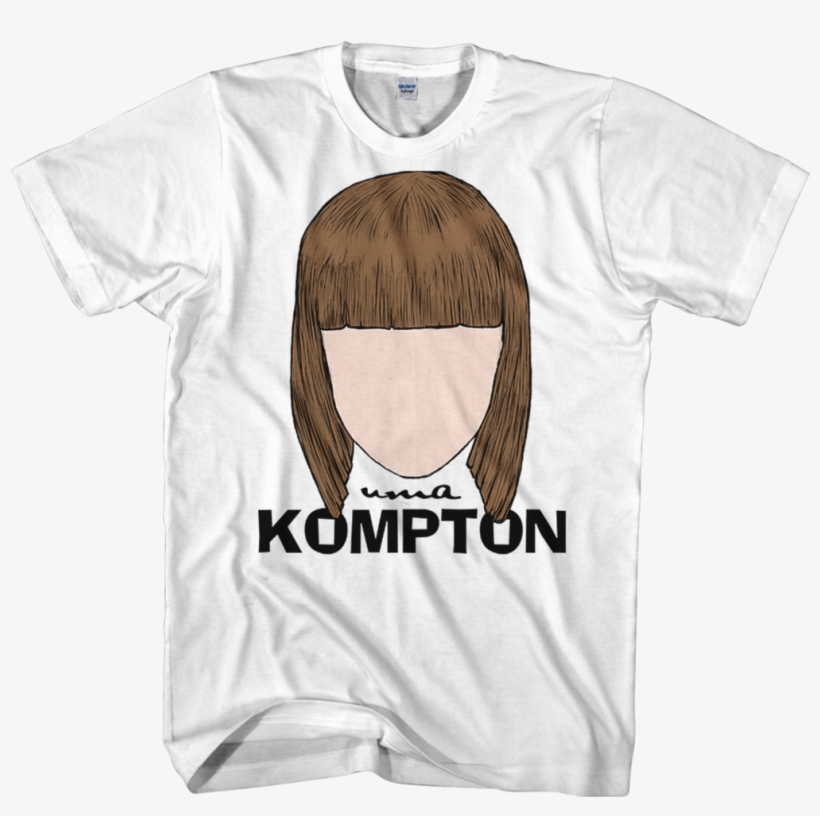 Uma Kompton Faceless Logo T-shirt - Sharon Needles T Shirt, transparent png