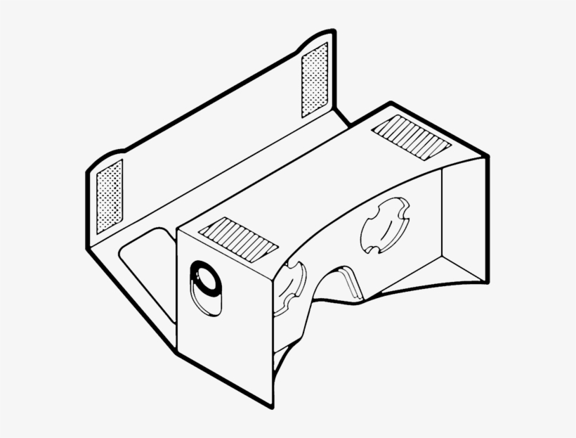 Cardboard Wireframe, transparent png