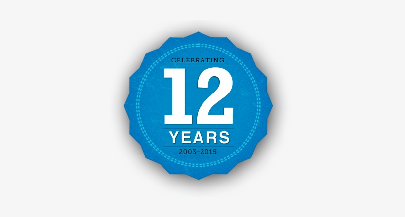 Celebrating12years - Average Human Attention Span 2018, transparent png