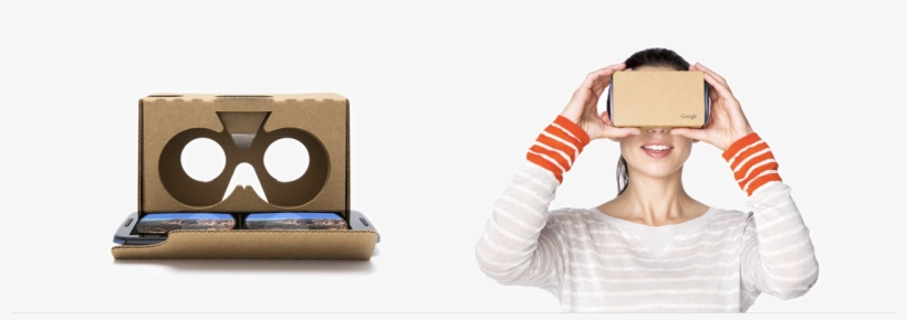 How Google Cardboard Works - Google Cardboard 2.0 (2nd Gen) Vr Virtual Reality Headset, transparent png