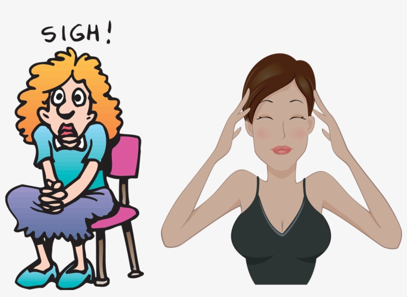 Anxiety Cliparts - Stress Free Transparent Png, transparent png