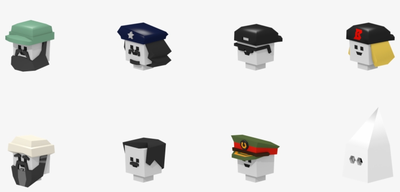 Collection Of 8 Hats Depicting Various Leaders, Revolutionaries, - Misfits, transparent png