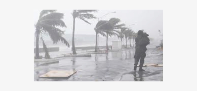 In The Eye Of The Storm - People Running From A Hurricane, transparent png