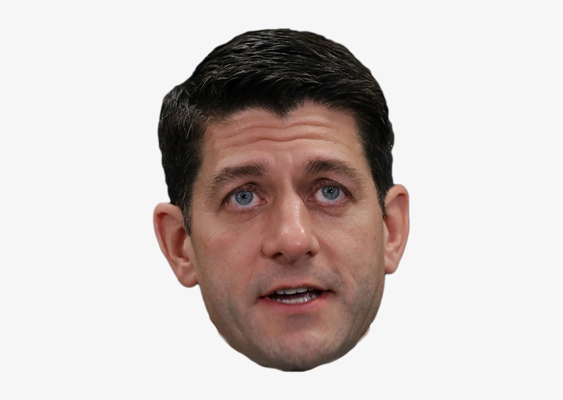 Paul Ryan Lacking Votes, House Republicans Pull President's - Paul Ryan Face Transparent, transparent png