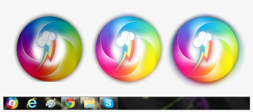 Posted Image - Windows Start Button Mlp, transparent png