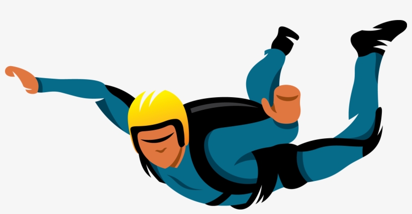 Skydiving Png - Skydiving Logo, transparent png