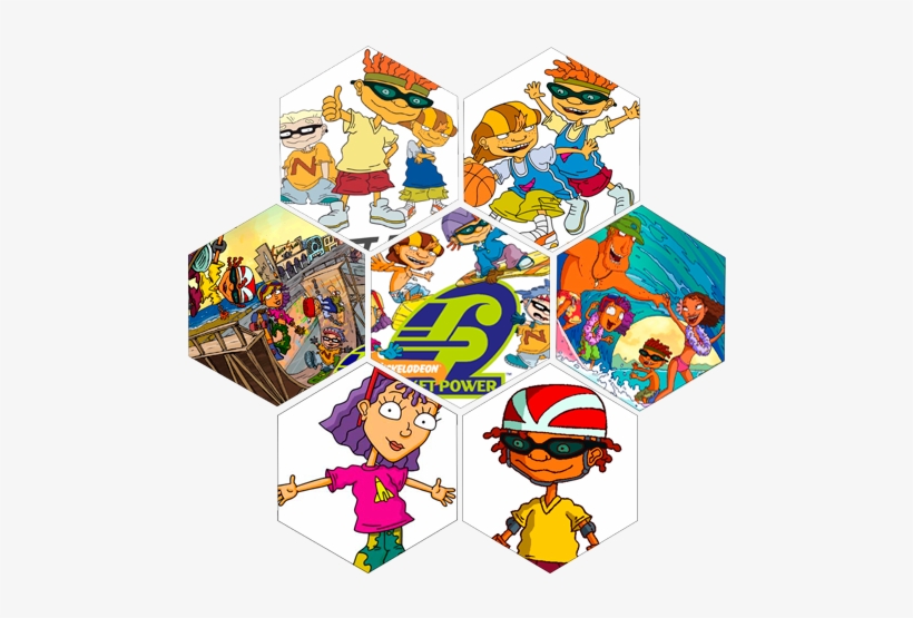 Rocket Power Characters, transparent png