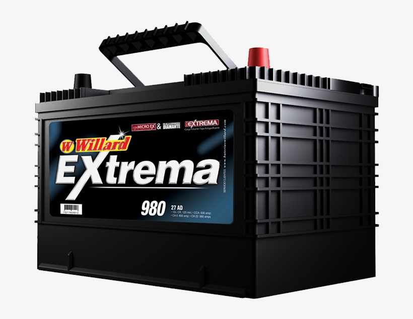 Willard 31h 1150 Bateria 4 - Baterias Willard, transparent png