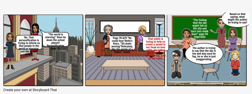 Figurative Language - - Storyboard, transparent png