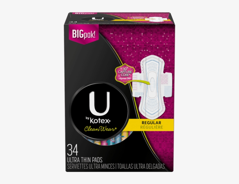 Offer Available At Walgreens U By Kotex Cleanwear Ultra Thin Pads