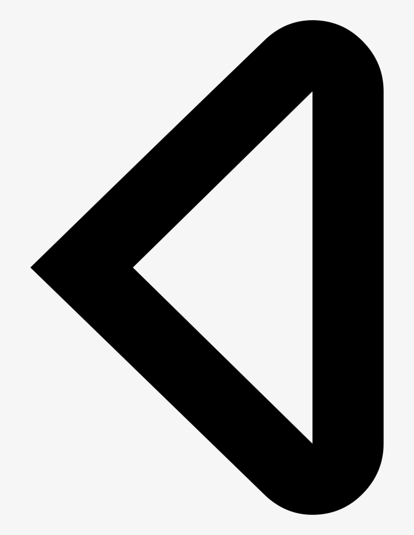 Media Play Reverse Outline Comments - Sign, transparent png