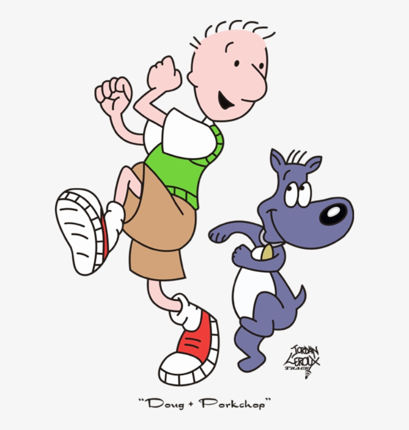 Doug With Porkchop Pork Chop From Doug 600x782 PNG Download PNGkit