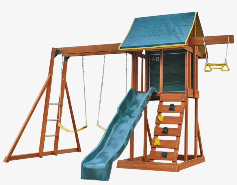 Meadowvale Climbing Frame - Slides Playhouse Transparent, transparent png