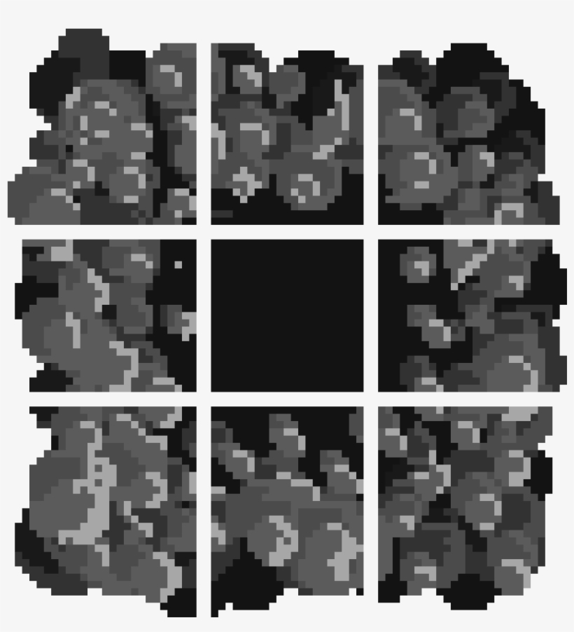 Rock Wall Tileset - パックマン, transparent png