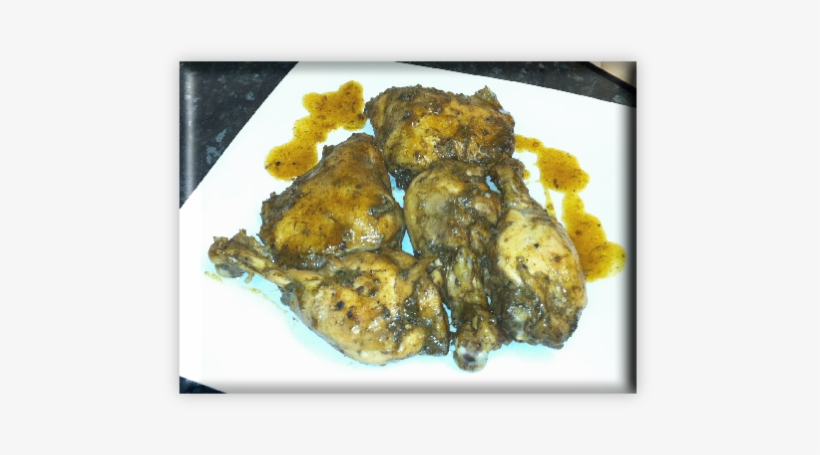 Jerk Chicken With Sauce Marinated Soft, Oven-grilled - Lemon Chicken, transparent png