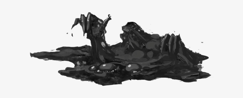Looks As If Stone Is Wet, Eats Through Metal - Black Pudding Dnd 5e, transparent png
