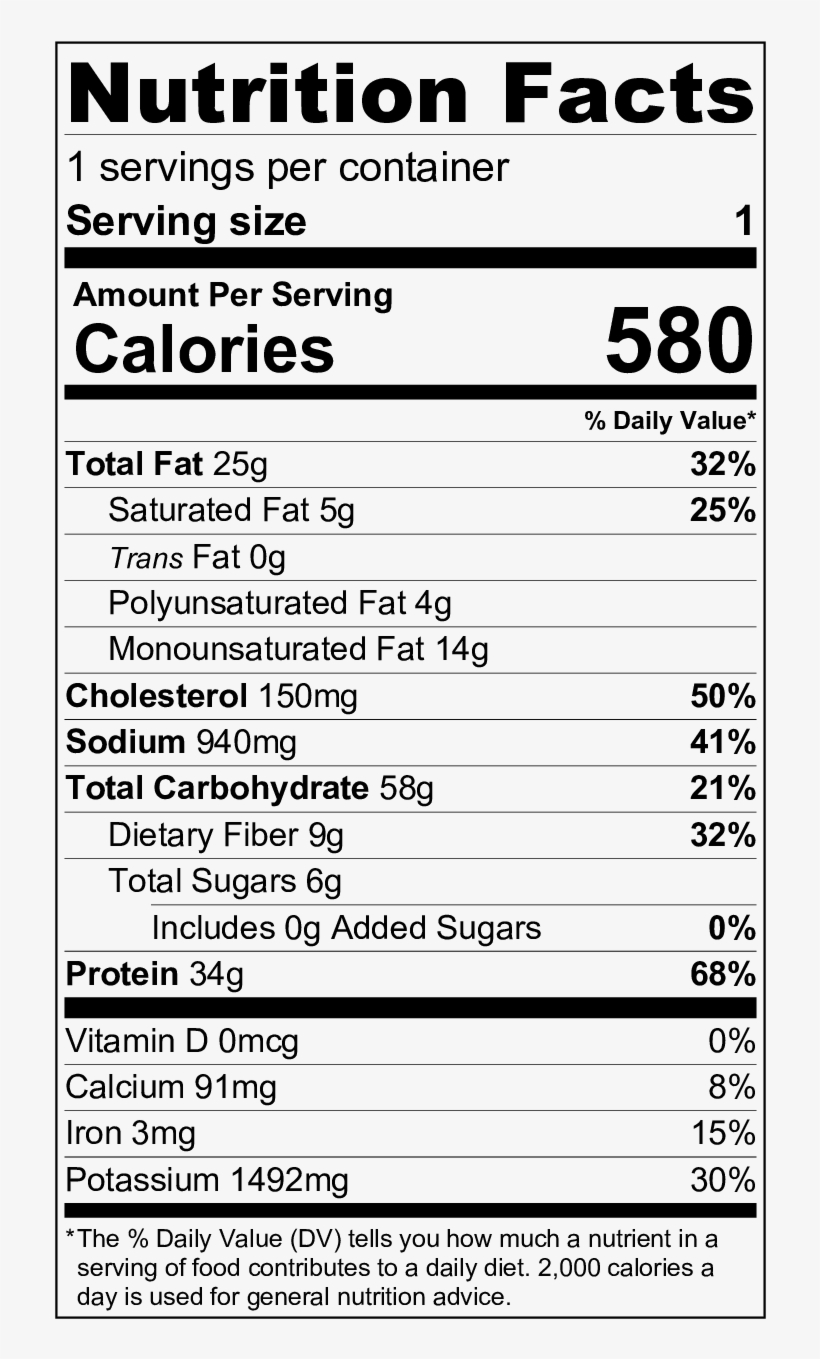 Jerk Chicken Leg Label 725x1292 PNG Download PNGkit