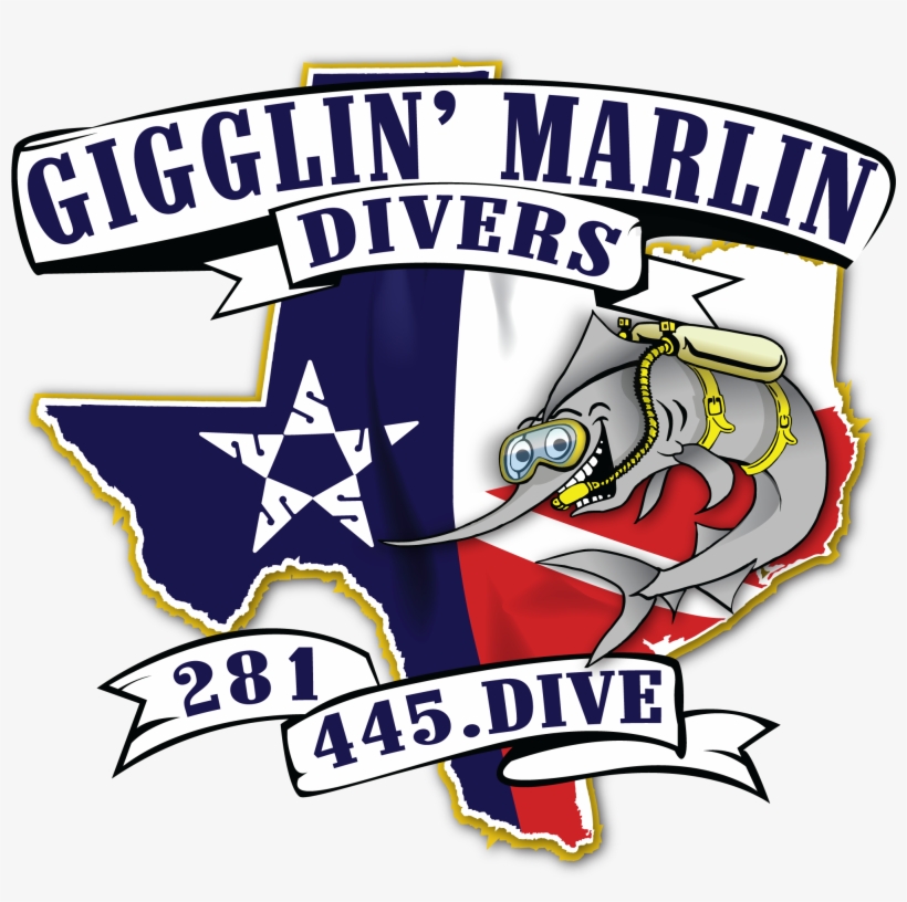 Gigglin' Marlin Divers Jpeg - Merit Badge, transparent png