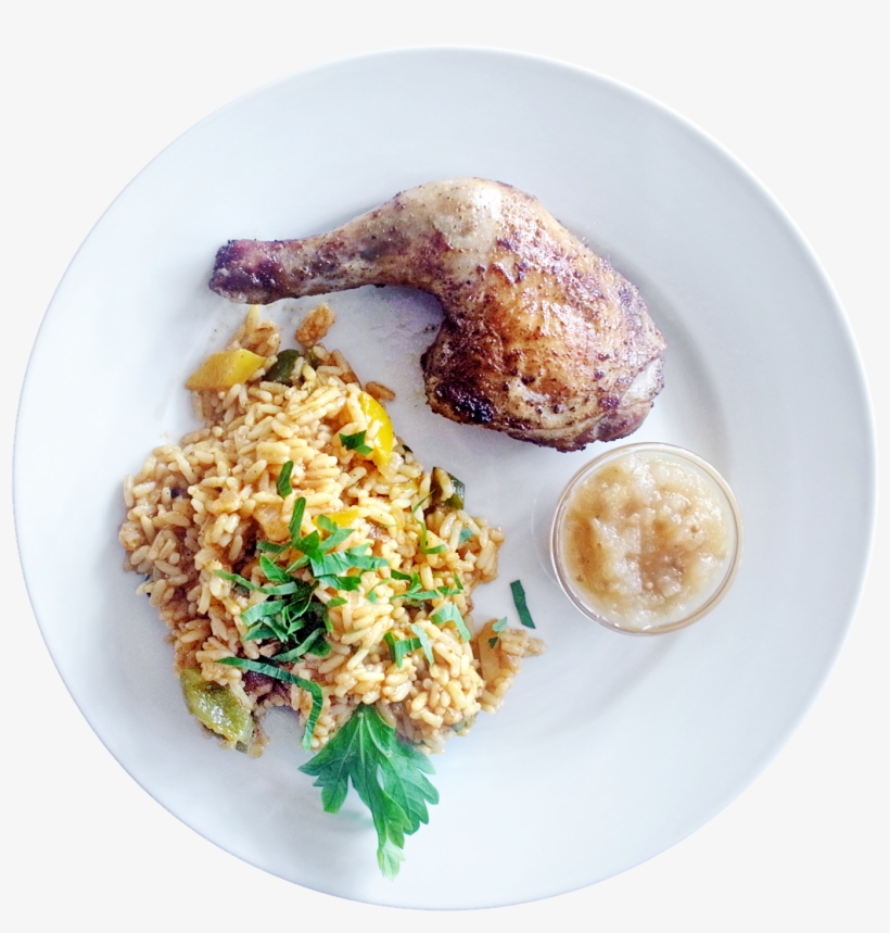 Jamaikanische Jerk Hänchen Keule, Auf Kreolischem Reis - Food, transparent png