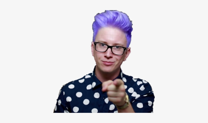 Tumblr Nt95cjnob61tx4tqmo1 400 - Tyler Oakley, transparent png