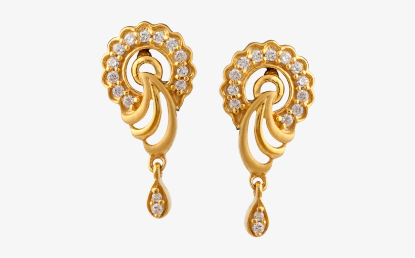 37 Png Gold Earrings, Jewelry Png Images Free Download, - Trendy Earrings For Women Gold, transparent png